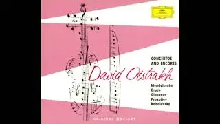 GLAZUNOV: Violin Concerto in A minor op. 82 / Oistrakh·Kondrashin·USSR State Radio Symphony Ochestra