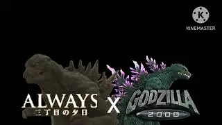 Godzilla ALWAYS 2007 x Godzilla 2000 theme mashup