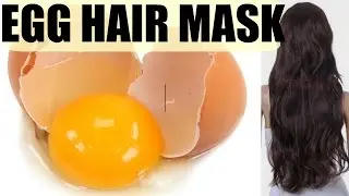 EGG HAIR MASK For DRY FRIZZY HAIR and FAST HAIR GROWTH | SuperPrincessjo