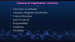 organisation structure - Meaning,features,factors and types of organisation structure.