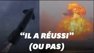 SpaceX: le prototype de fus&eacute;e explose apr&egrave;s son atterrissage