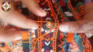 Top mirror work in balochi traditional dress beutifull embroidery stichs