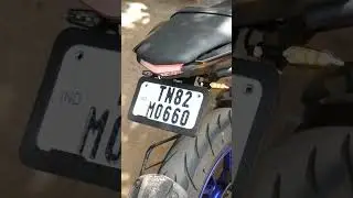 Dspex universal Tail tidy #mt15 #yamahamt15 #mt15india ailtidy #tail #numberplate #accessories