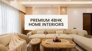 Walkthrough of a  Stunning 4BHK Home in Bangalore | Home Interior Designs |  Chattels Design