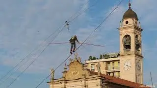 I tentativi del funambolo a Cinisello Balsamo