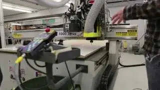 MultiCam 1000, 5' x 10' - 2013 -CNC Router w Vision System & T/C