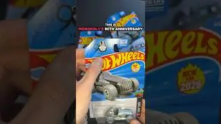 HotWheels celebrates Monopolys&rsquo; 90th anniversary 1930s-style race car Monopoly token #hotwheels #car