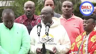 EMOTIONAL GACHAGUA BREAK SILENCE AFTER POLICE ATTACK IN CHURCH, LEFT PAINFUL MEASSAGE TO RUTO
