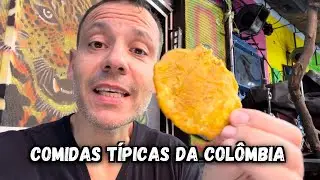 AS COMIDAS TÍPICAS DA COLOMBIA - E ALGUMAS BEBIDAS TAMBÉM!