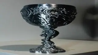 Creality K1 Max - Dragon Goblet 3D Print Timelapse