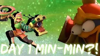 MIN-MIN for the WIN-WIN! A Day 1 Montage.  #DLC #minmin #smashultimate #nintendo #arms #montage