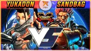 SFV/SF5 ✪ YUKADON VS SANDBAG | FIRST TO 5 - STREET FIGHTER V