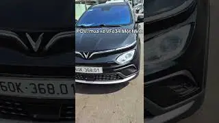 Đi mua xe VFe34 một m&igrave;nh #binhbaby #otocity #vfe34 #vinfast #e34