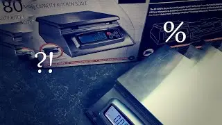 KD 8000 How to weigh in % in Soapmaking איך לשקול באחוזים בסבונאות, הדגמה על סבון בשיטה חמה על הדלפק