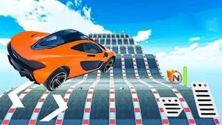 NEW🔥Car Games 3D Stunt Racing Game - Master Car Racing, Mega Ramp Stunts Android Game Play