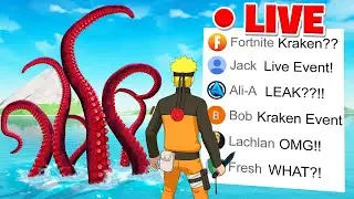 I Trolled My Entire Fortnite Livestream with Kraken Live Event!
