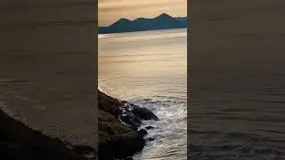 Tongyeong&rsquo;s stunning sea in South Korea. water, gentle waves, and breathtaking coastal views.