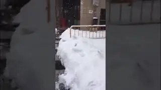 winter snowstorm, entire Madrid Spain  February 2021