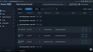 Display NOW Digital Signage Software Demo Video
