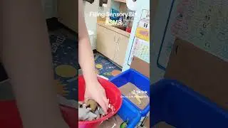 Sensory Bin ASMR Refill #ASMRKids #SensoryPlay #STEAMforKids #ToddlerActivities #HandsOnLearning