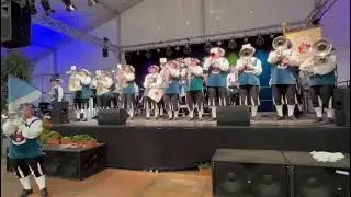 Fanfarenzug Hendsemer Herolde, Schriesheim Mathaisemarkt, 10 03 2024 Freundschaftsspielen 3