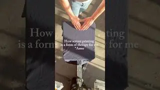 Screen printing saved my life #screenprinting #streetwear