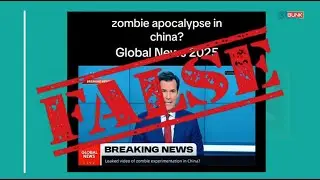 Fact Check: There&rsquo;s no zombie apocalypse in China. The claim is false. Stay informed. #StayVerified.