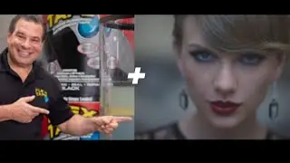 The epic collab of Taylor swift and Phil swift(Enhanced quality meme)