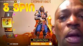 3 Spin On Crowns Of Kings Draw | Legendary Phantom &ldquo;Osiris&rdquo; CODM - Part 1!!