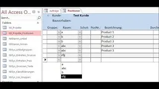 MS Access vba : How to Load Combo Box and Reload RowSource in VBA DropDown