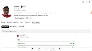 How to Create Post in the YouTube | Azan Jafri Pakistan