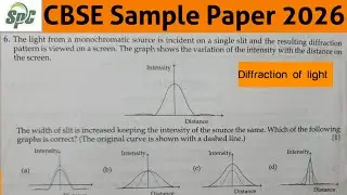 Q6 The light from a monochromatic source is incident on a single slit and resulting diffraction patt