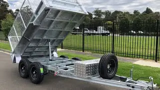 Tipper Trailers For Sale | 10x6 Tipping Trailer | Top Galvanised Trailer