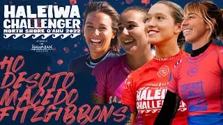 S. Fitzgibbons, C. Ho, S. Macedo, P. Desoto | Haleiwa Challenger - Round of 48 Heat Replay