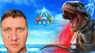 I played ARK for the first time ever and this is what happened... (Ark Survival Ascended)