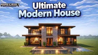 Minecraft: How to Build the Ultimate Modern House | Tutorial🏠