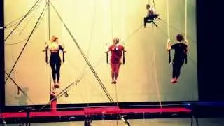 'All you can leave behind' - London Youth Circus - rehearsals
