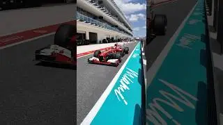 The legendary Ferrari F138, once driven by Felipe Massa, returned to the track in full force.