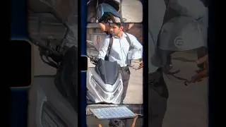 During shoot | CF MOTO | BIKE | Scooter | Model | Actor | Shadab Hashmi