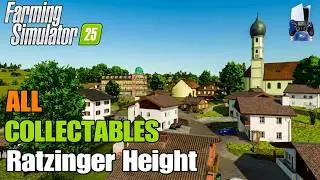 Collectables Ratzinger Height | FS25 | Console | Earn extra money | All 20 Collectables