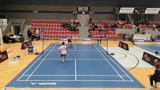 Badminton Men's Singles - David Kim vs Soren Toft ABC Grand Prix Quarterfinal Highlights