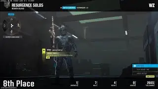 Call of Duty_Warzone Resurgence Solo 7&4 8th