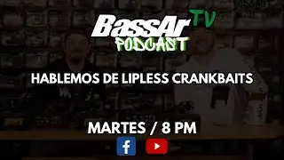 BassAr Tv Podcast T1 Ep 67 Hablemos de Lipless Crankbaits (Tablitas, rattlin)