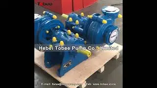 4x3C AH and 3x2C AH coal slurry pumps for shipping