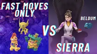 FAST MOVES ONLY - Great League Pok&eacute;mon Vs Team Rocket Leader Sierra
