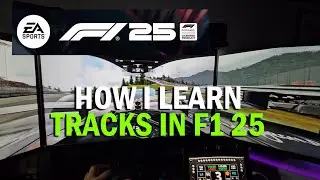 How I learn tracks in F1 25