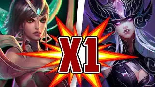 QUEM VENCE?? Karma Vs. Syndra