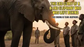 The Sad Story of a Blind Elephant Who Was Left Behind -The Ending Is Tear-Inspiring