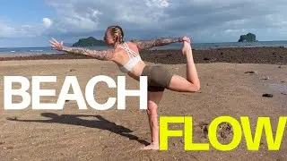 Beach Yoga Flow | Morning Energy Boost in 30 Minutes