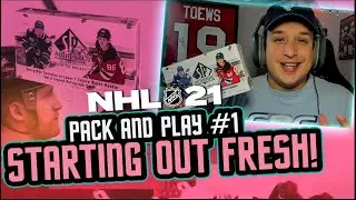 IRL PACK AND PLAY ft.  SP Authentic Hockey Hobby Box | NHL 21 PACK AND PLAY #1